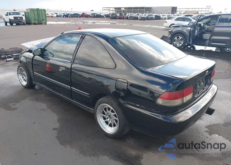 1997 Honda Civic Hx из США, поврежденный, VIN 1HGEJ7126VL035113
